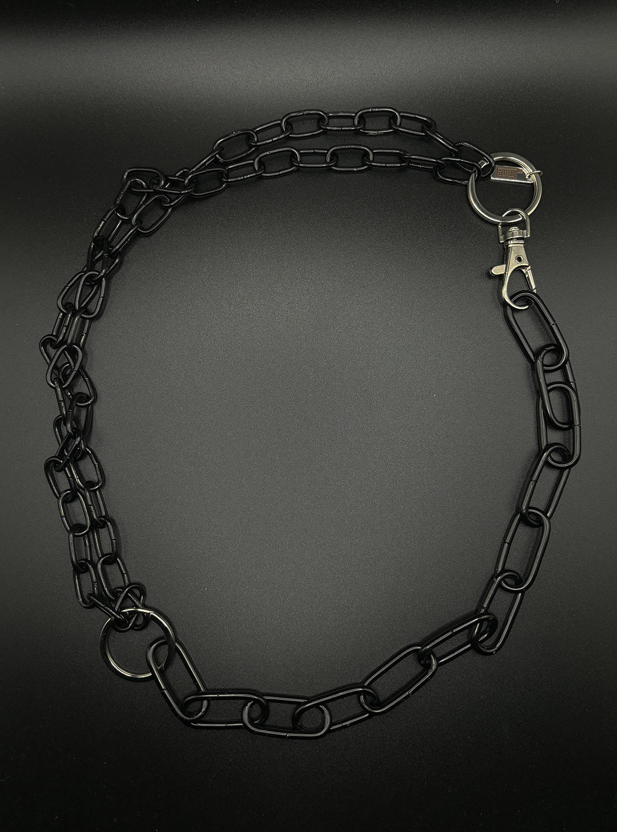BLACK DOUBLE SPLIT CHAIN