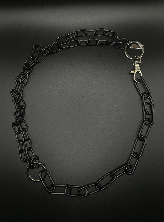 BLACK DOUBLE SPLIT CHAIN