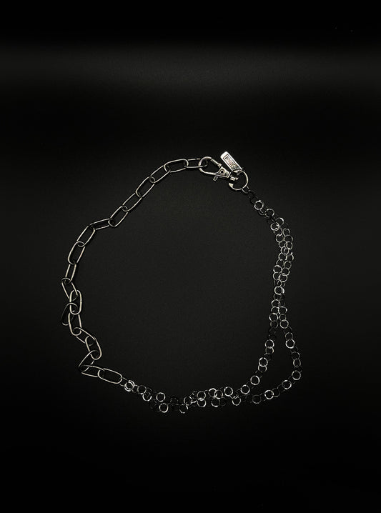 BUBBLE LINK SPLIT CHAIN stainless