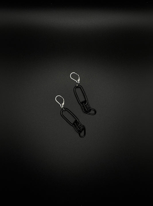 BISM EARRINGS black