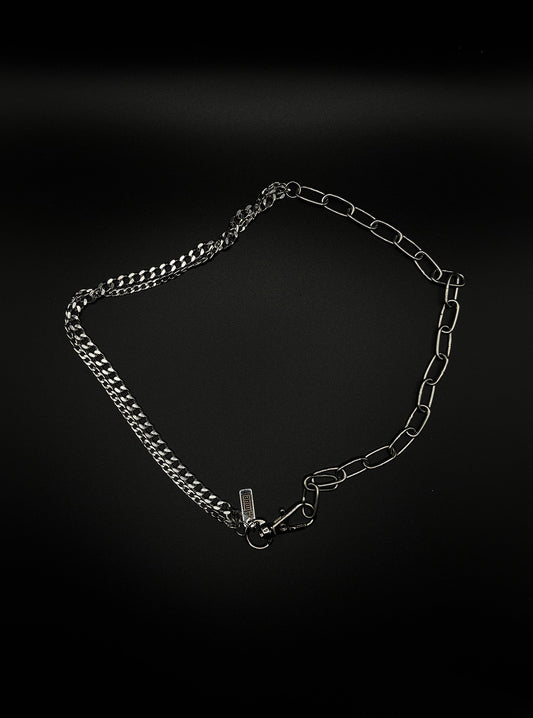 CUBAIN LINK SPLIT CHAIN stainless