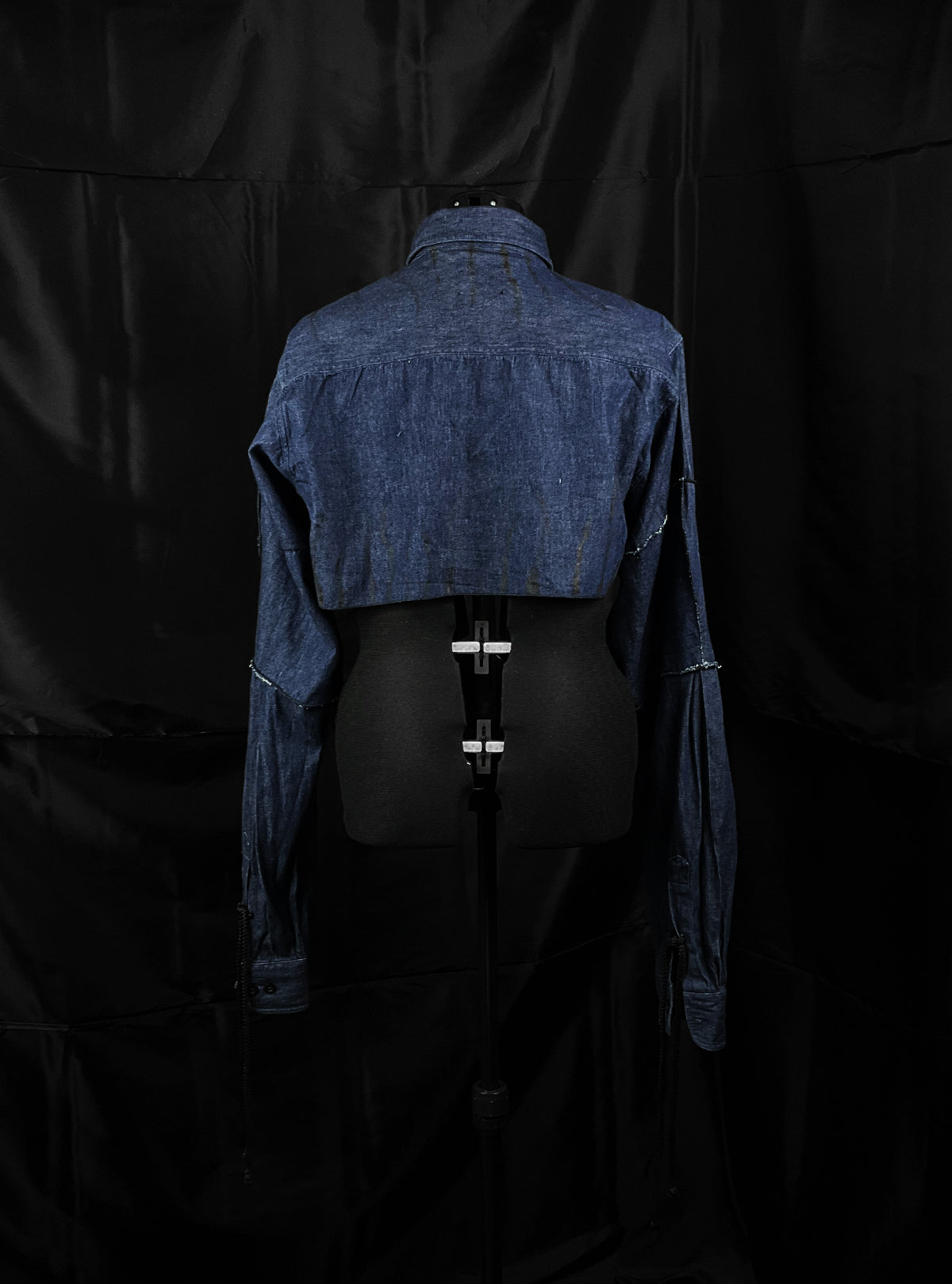 CROP DENIM BLOUSE | 2023