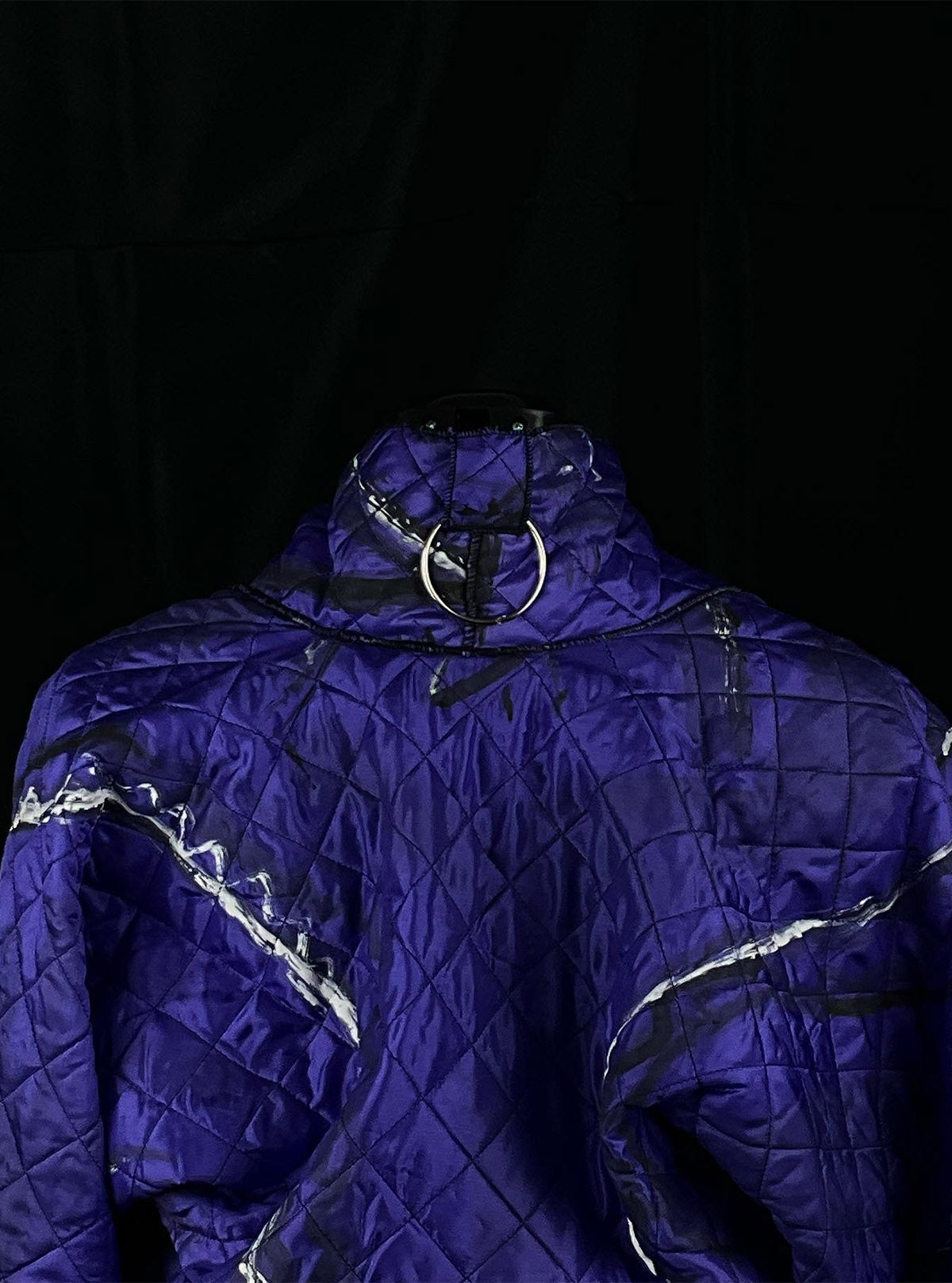 HAND PAINTED CROP JACKET | 2023