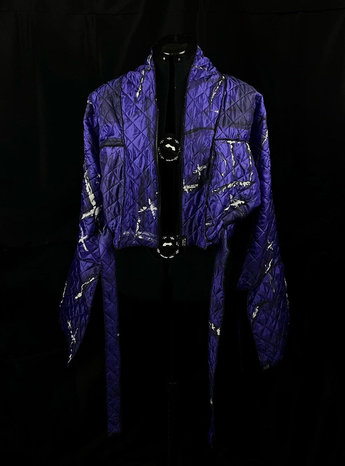 HAND PAINTED CROP JACKET | 2023